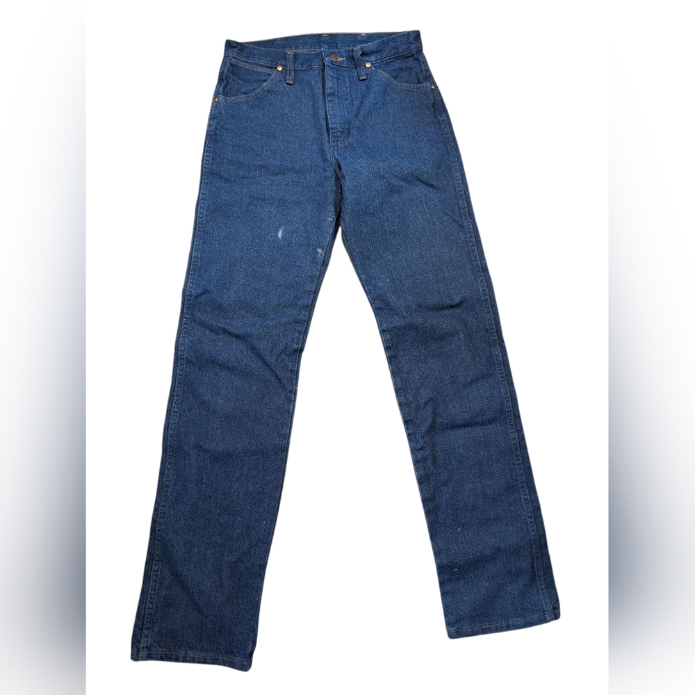 Wrangler Jeans Mens Slim Straight 30x34 - Picture 3 of 3